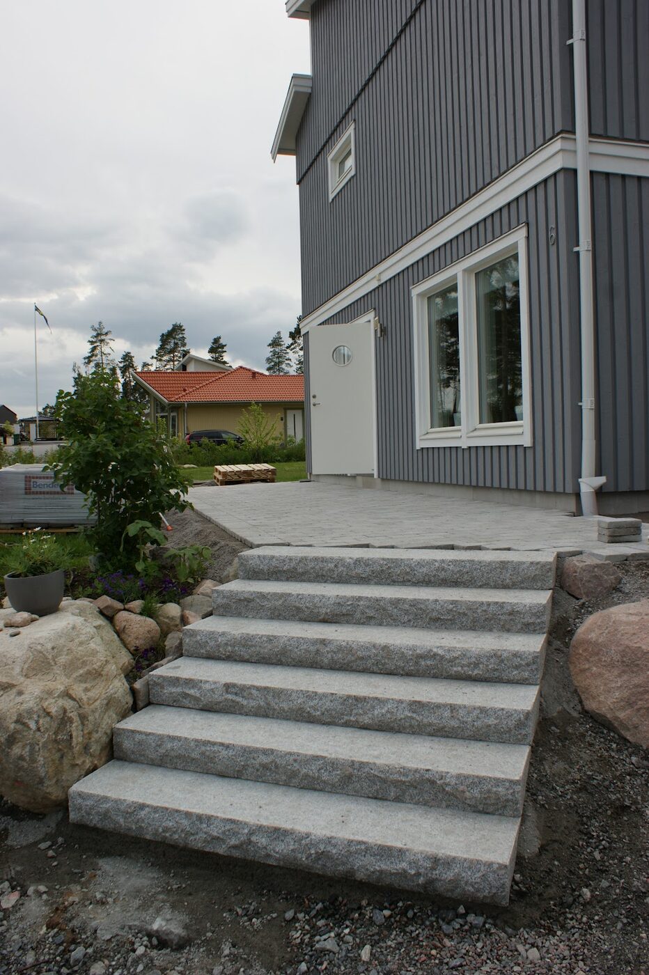 Mur / Trappa