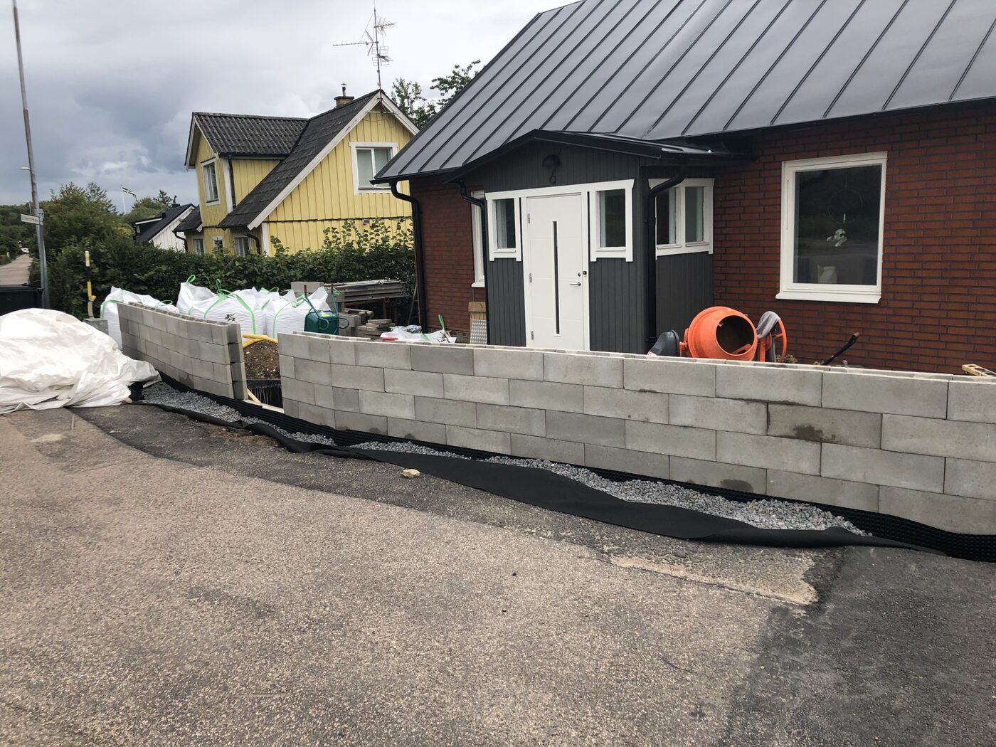 Mur / Trappa
